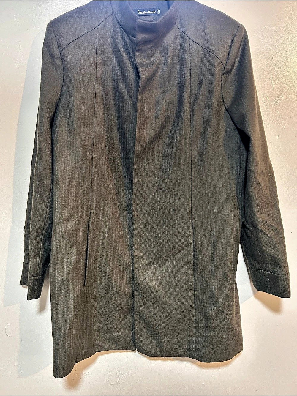 Sebastien Blondin Men's Lightweight Jacket in Black Like New